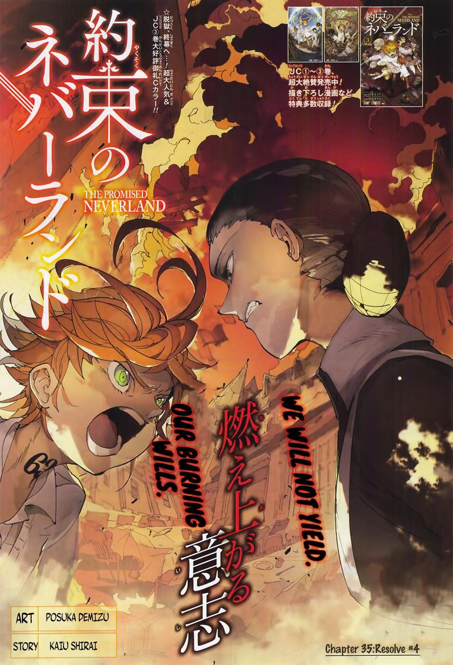 Yakusoku No Neverland - Chapter 35 : Resolve #4