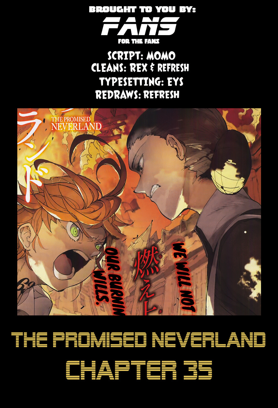 Yakusoku No Neverland - Chapter 35 : Resolve #4