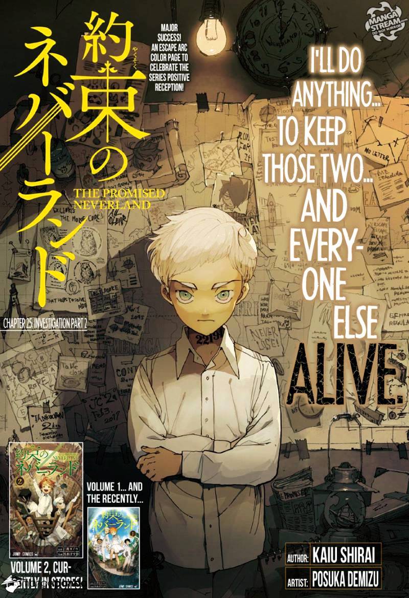 Yakusoku No Neverland - Chapter 25