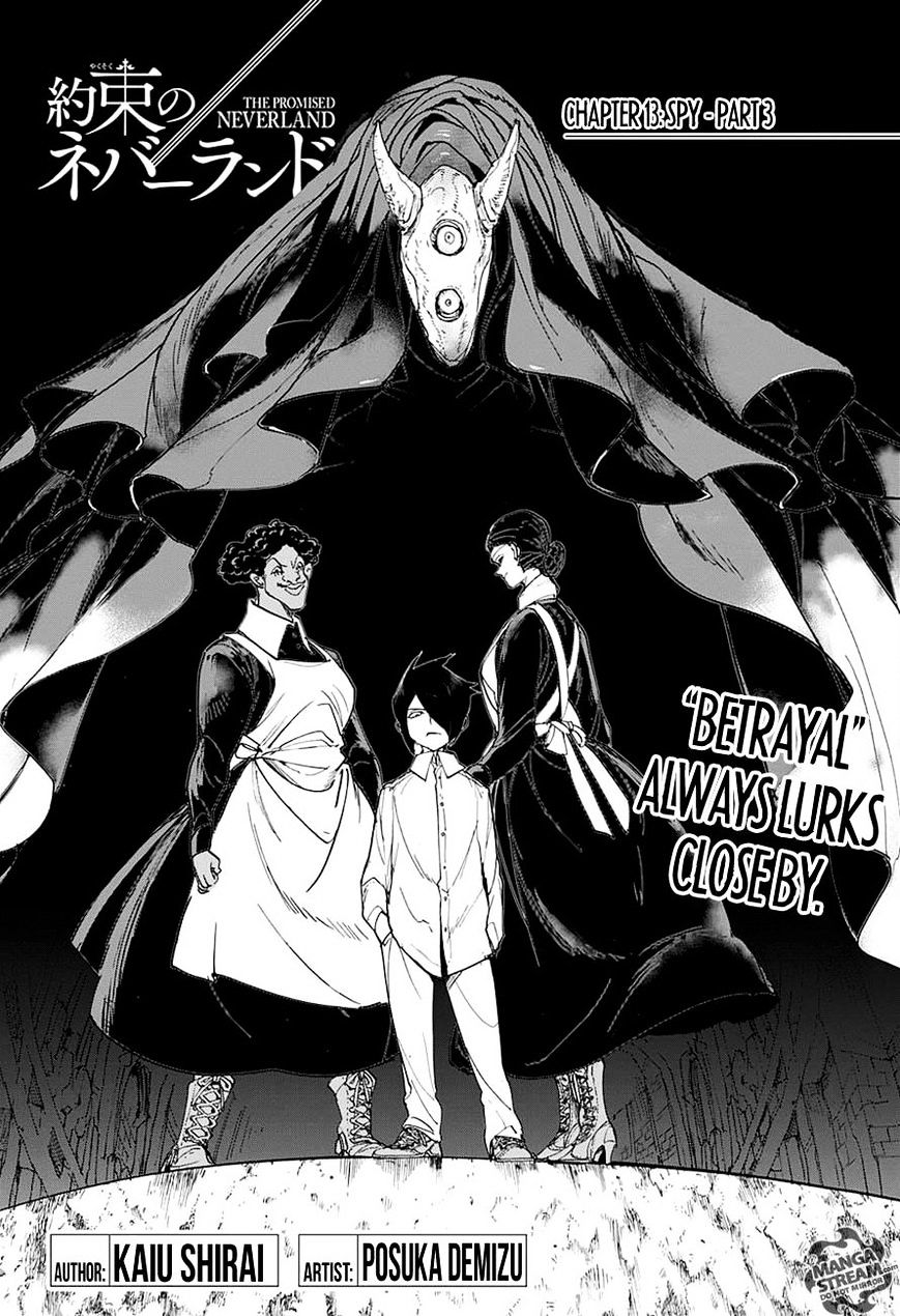 Yakusoku No Neverland - Chapter 13