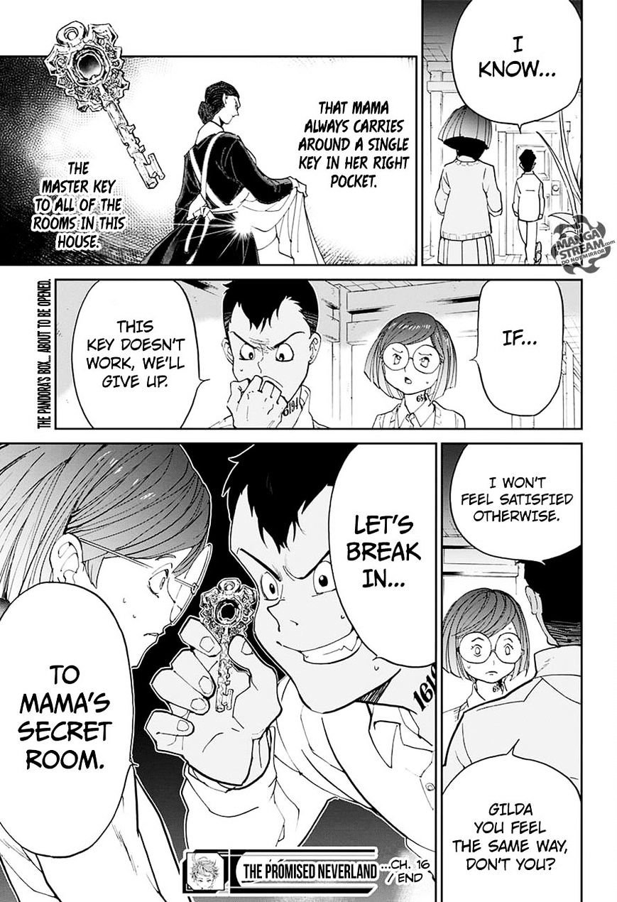 Yakusoku No Neverland - Chapter 16