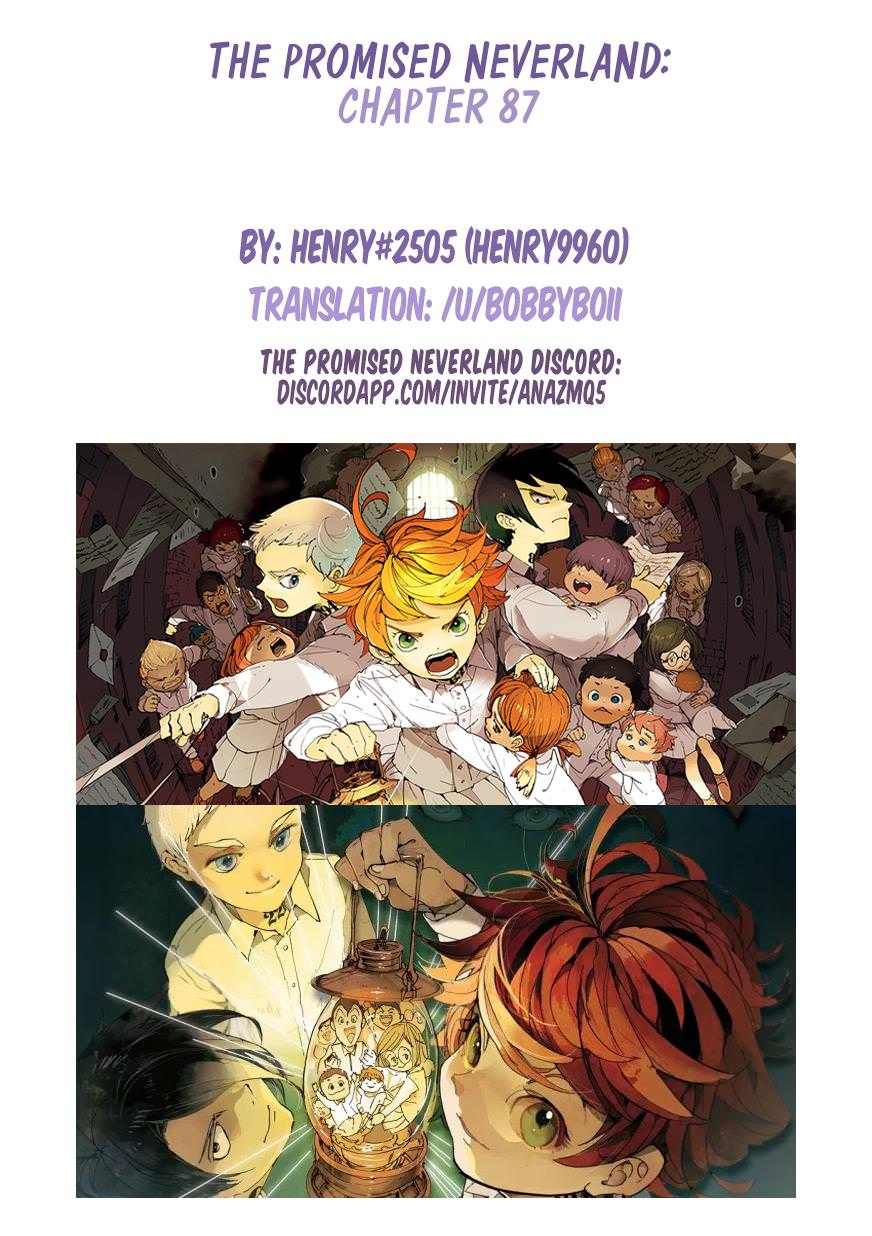 Yakusoku No Neverland - Chapter 87