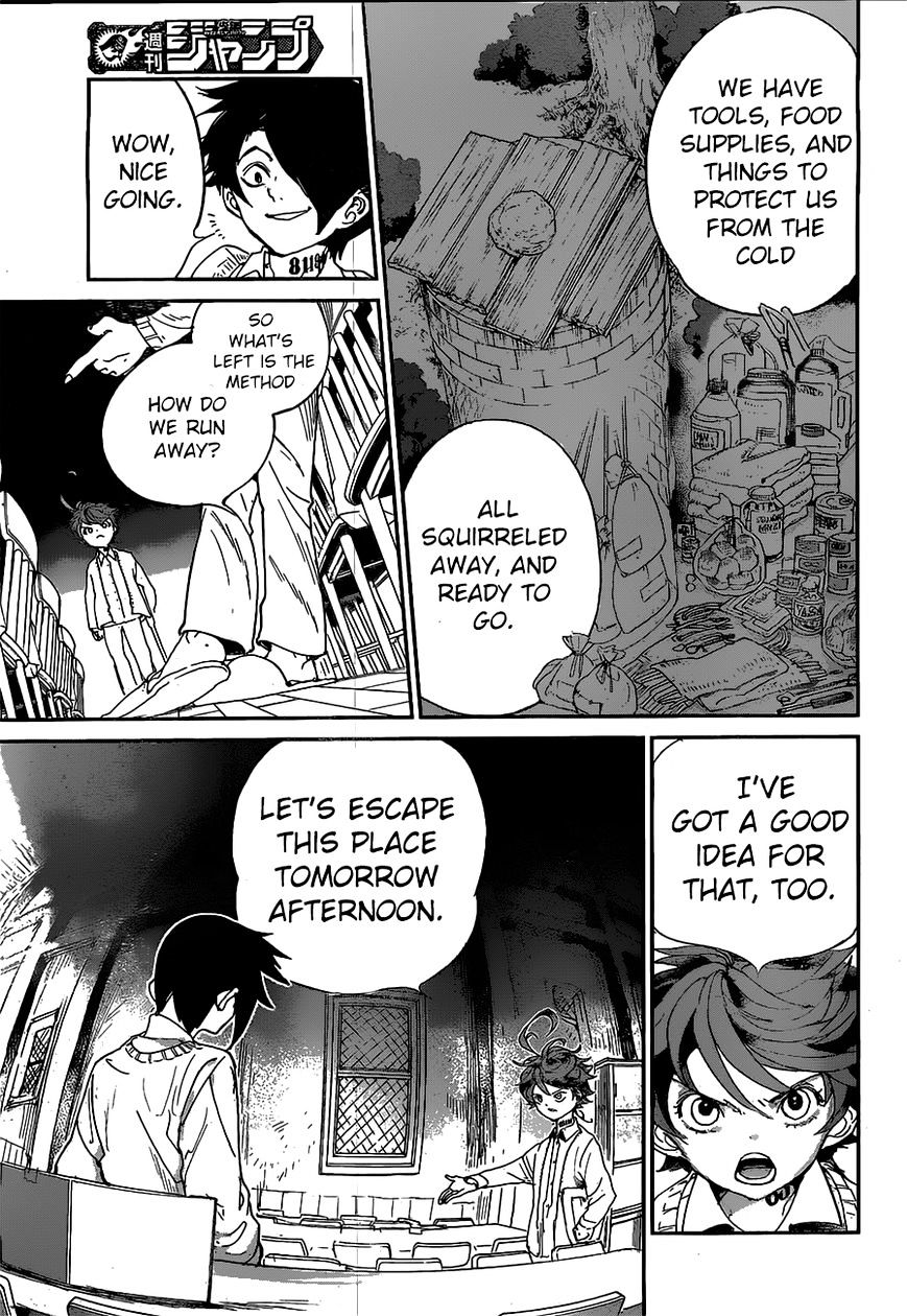 Yakusoku No Neverland - Chapter 32 : Resolve