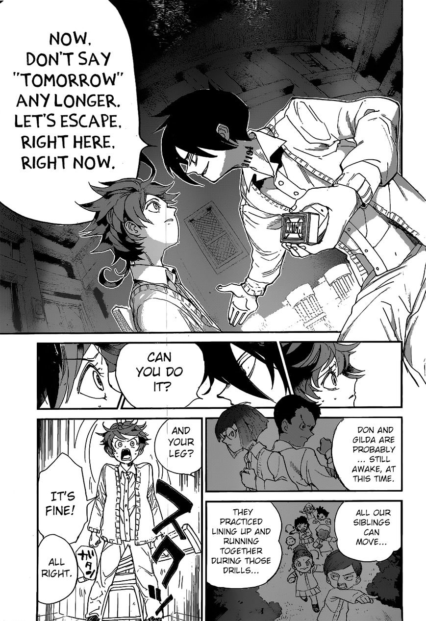 Yakusoku No Neverland - Chapter 32 : Resolve