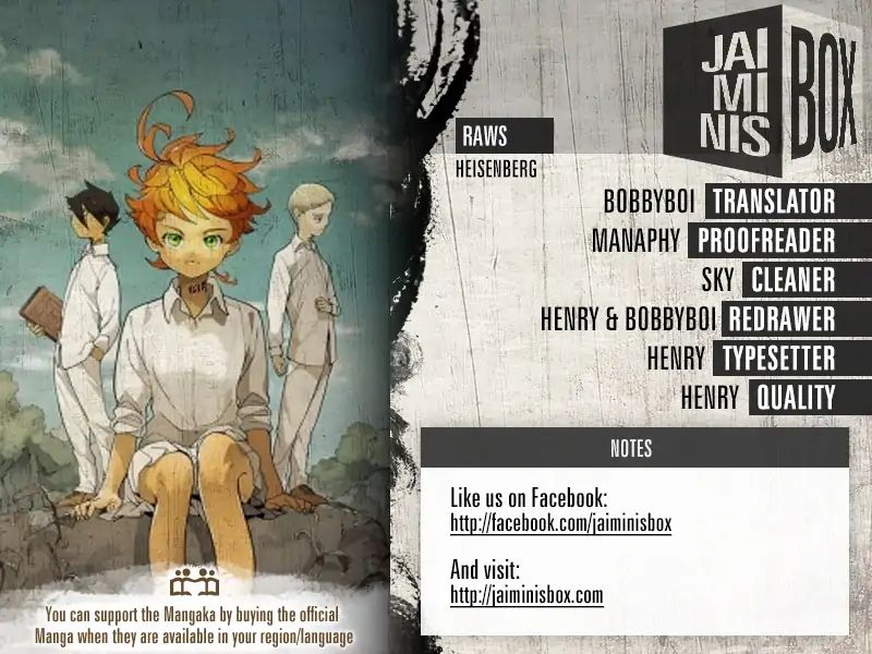 Yakusoku No Neverland - Chapter 140: I M Here!