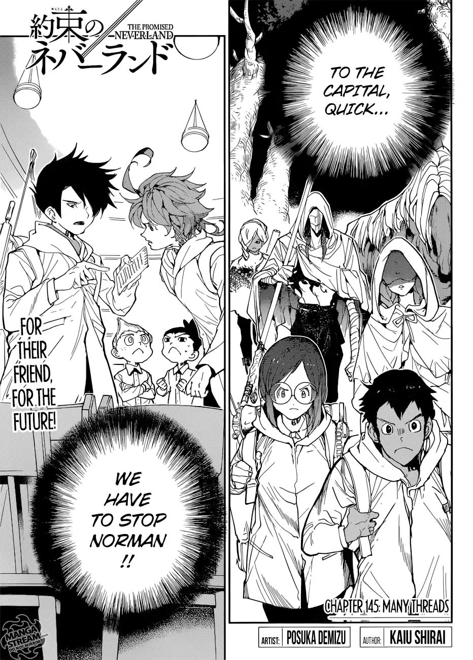 Yakusoku No Neverland - Chapter 145: Many Threads