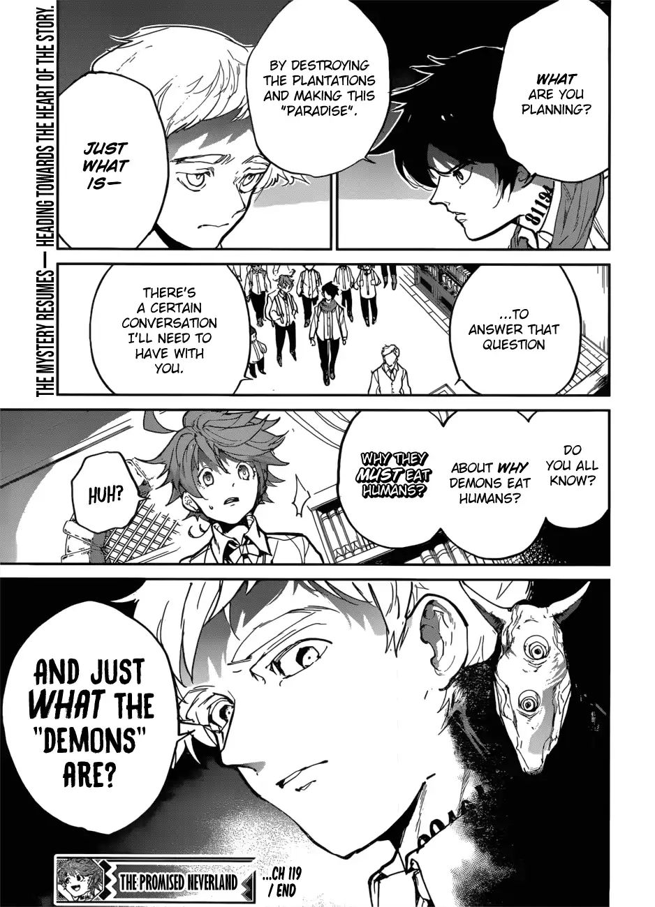 Yakusoku No Neverland - Chapter 119: Unexpected Meeting