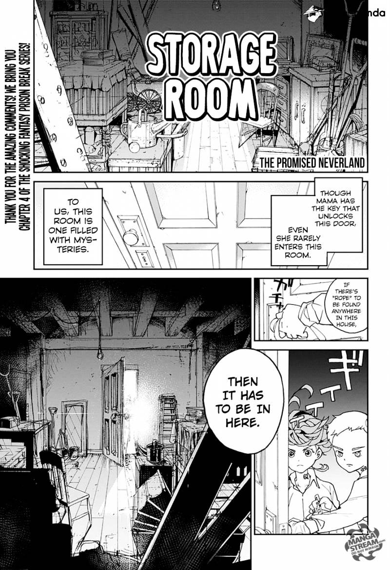 Yakusoku No Neverland - Chapter 4