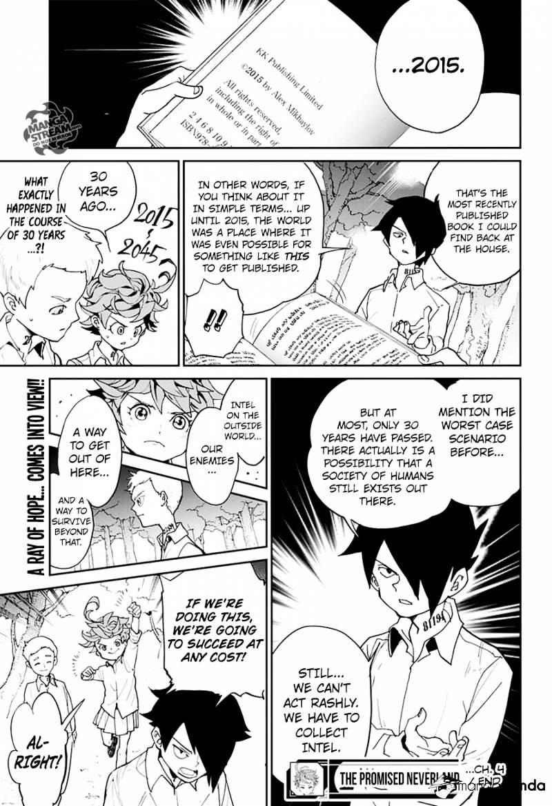 Yakusoku No Neverland - Chapter 4