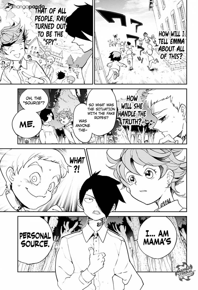 Yakusoku No Neverland - Chapter 15