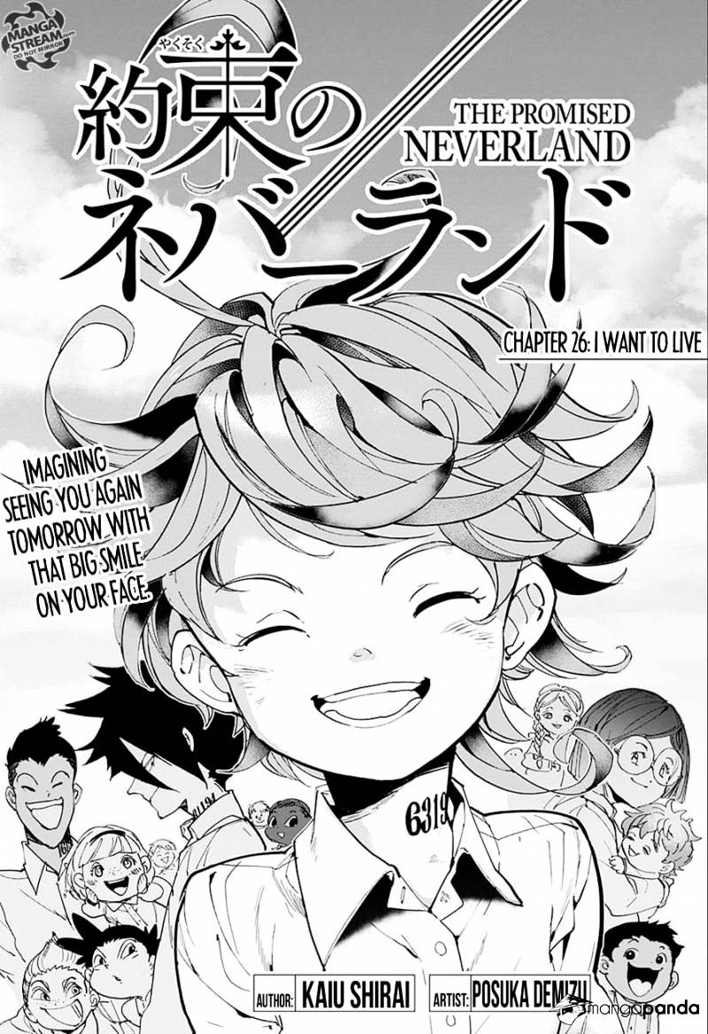 Yakusoku No Neverland - Chapter 26