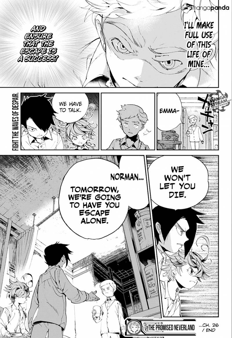 Yakusoku No Neverland - Chapter 26