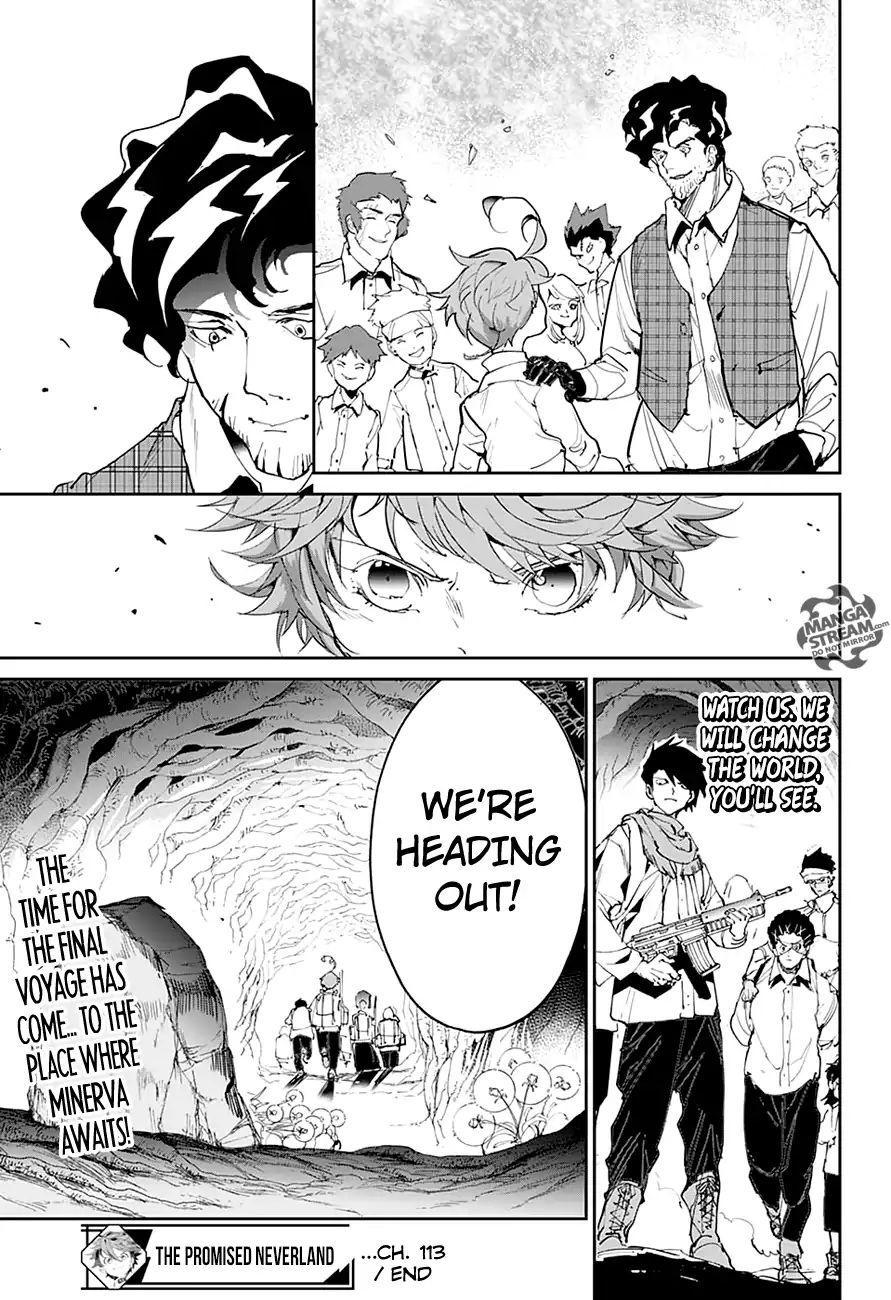 Yakusoku No Neverland - Chapter 113: The King Of Paradise