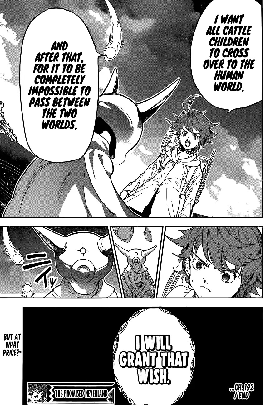 Yakusoku No Neverland - Chapter 142: The "Promise" From 1000 Years Ago (2)