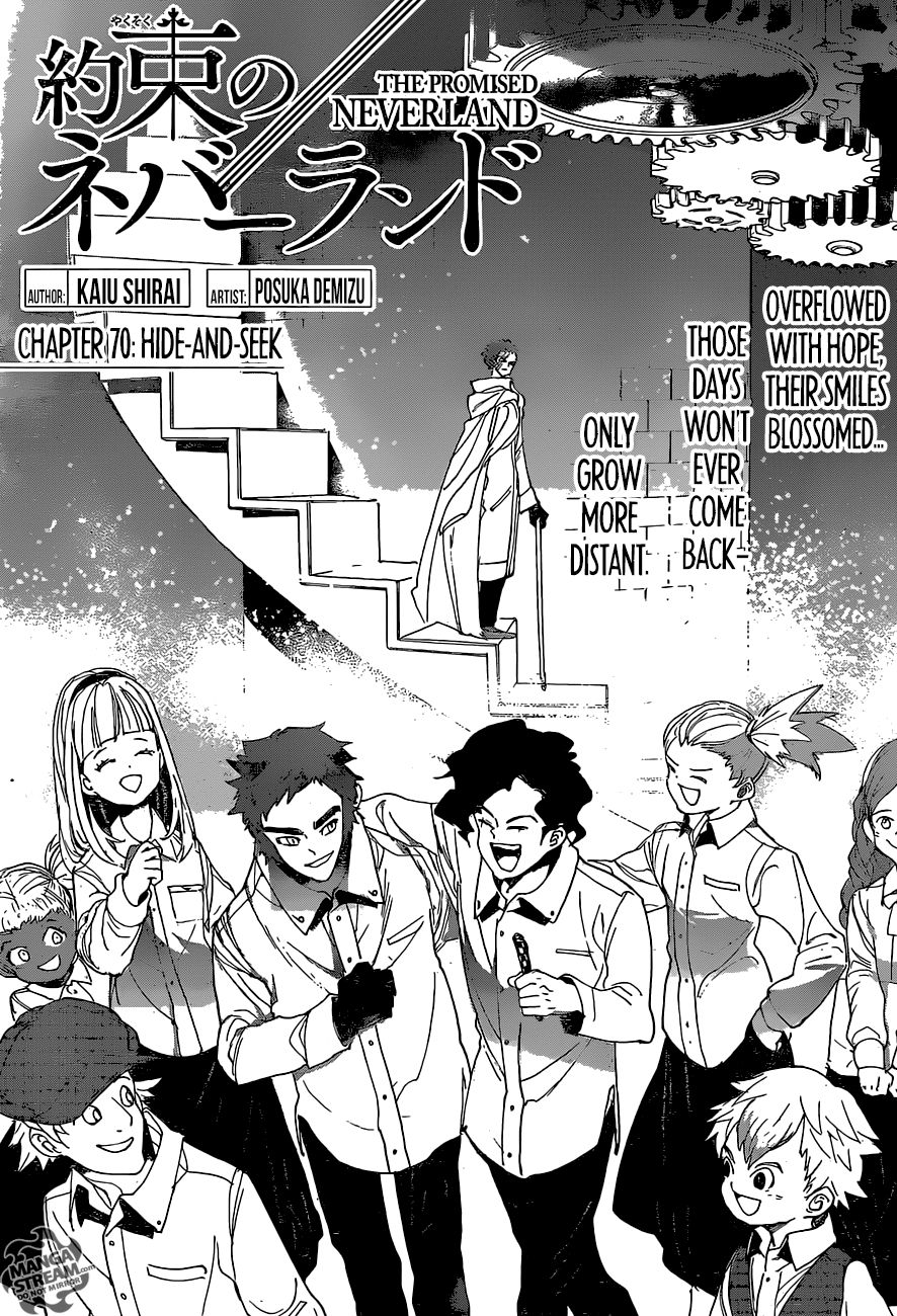 Yakusoku No Neverland - Chapter 70