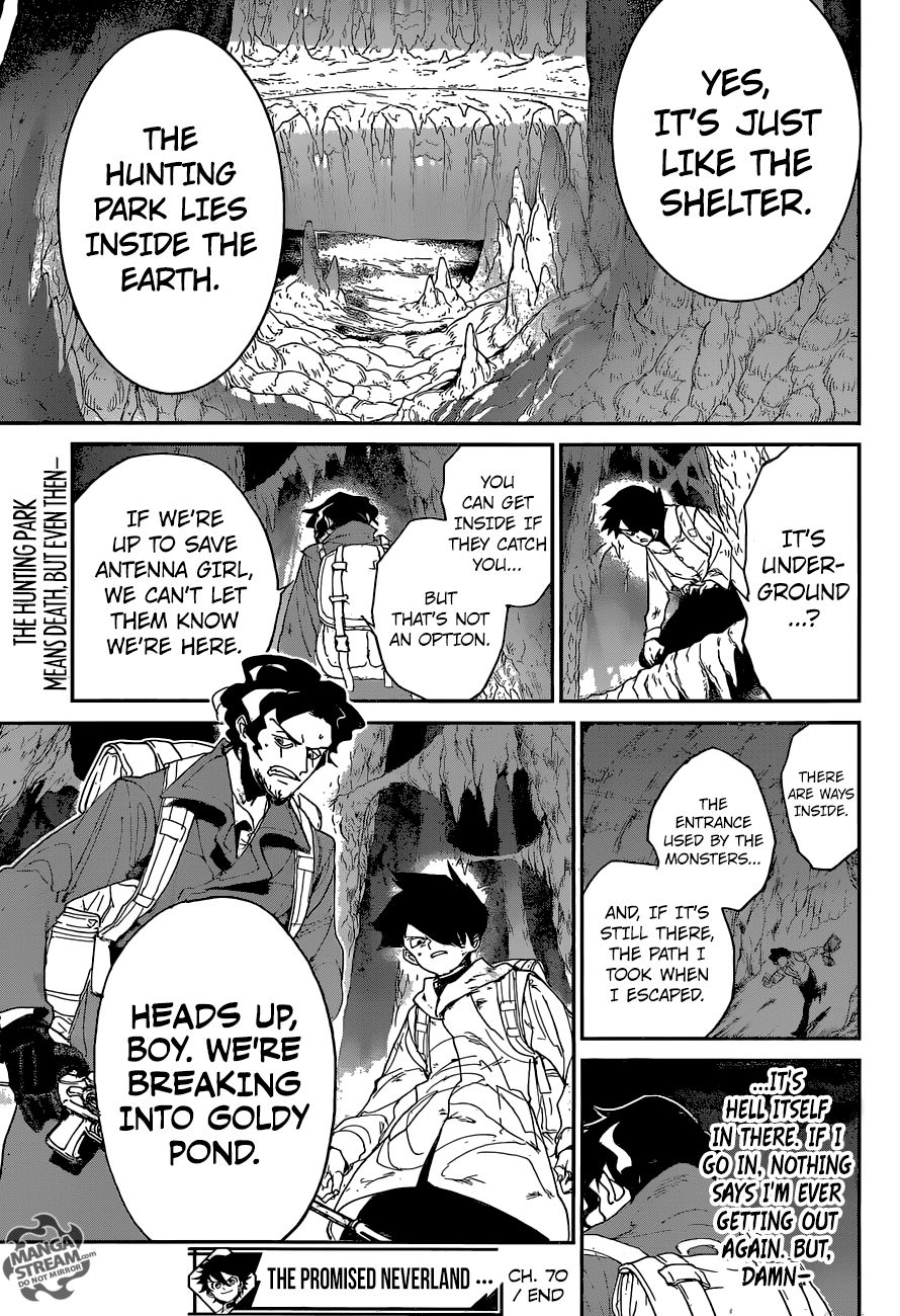 Yakusoku No Neverland - Chapter 70