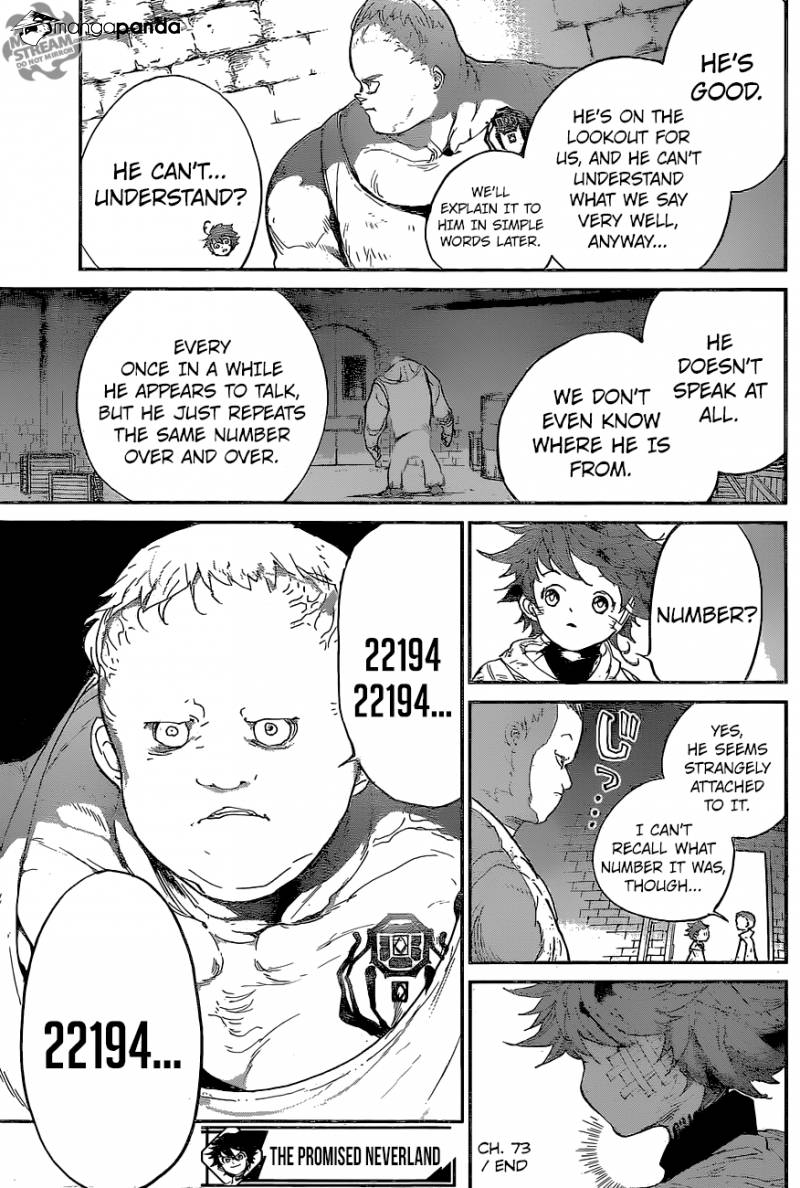 Yakusoku No Neverland - Chapter 73