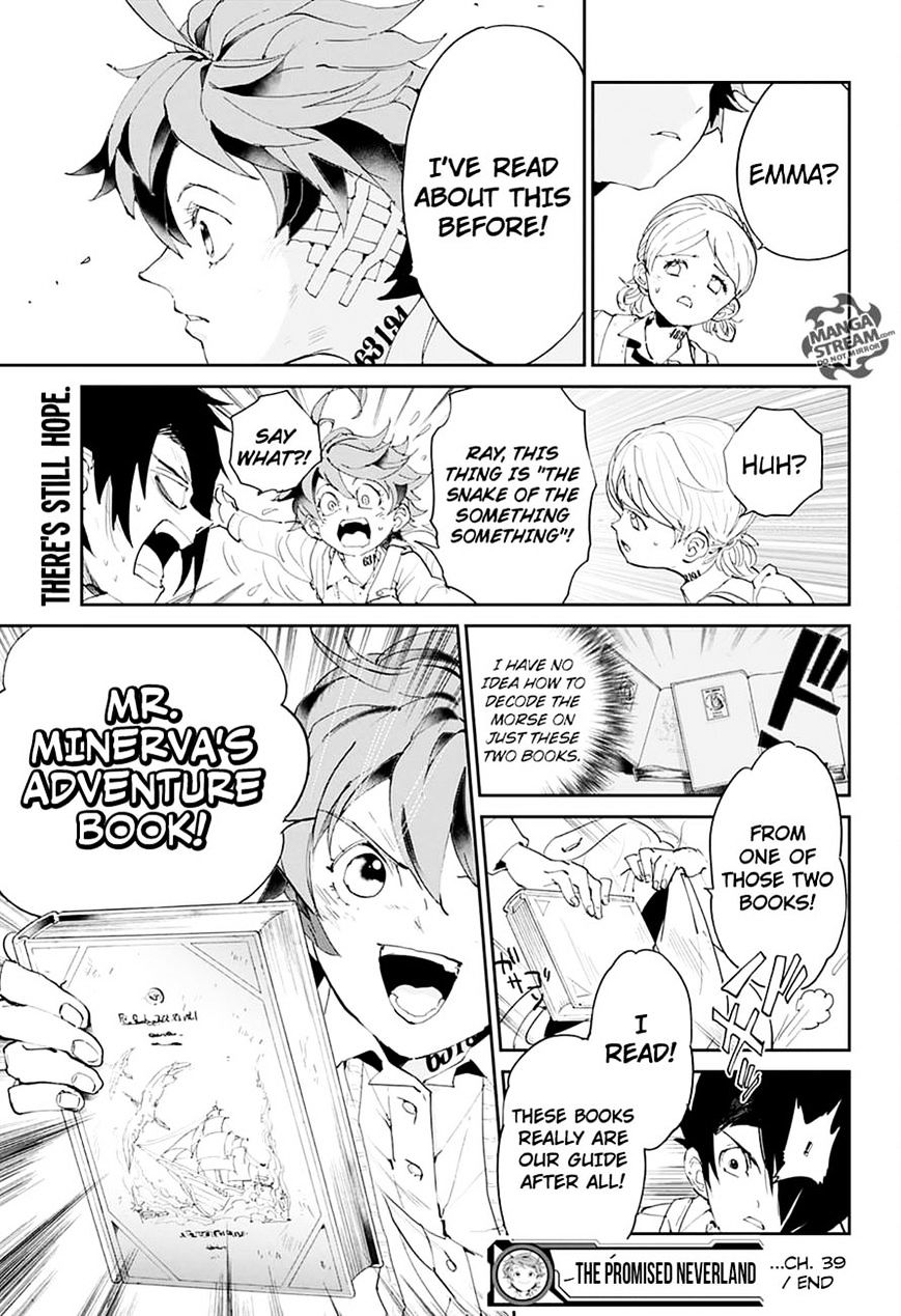 Yakusoku No Neverland - Chapter 39