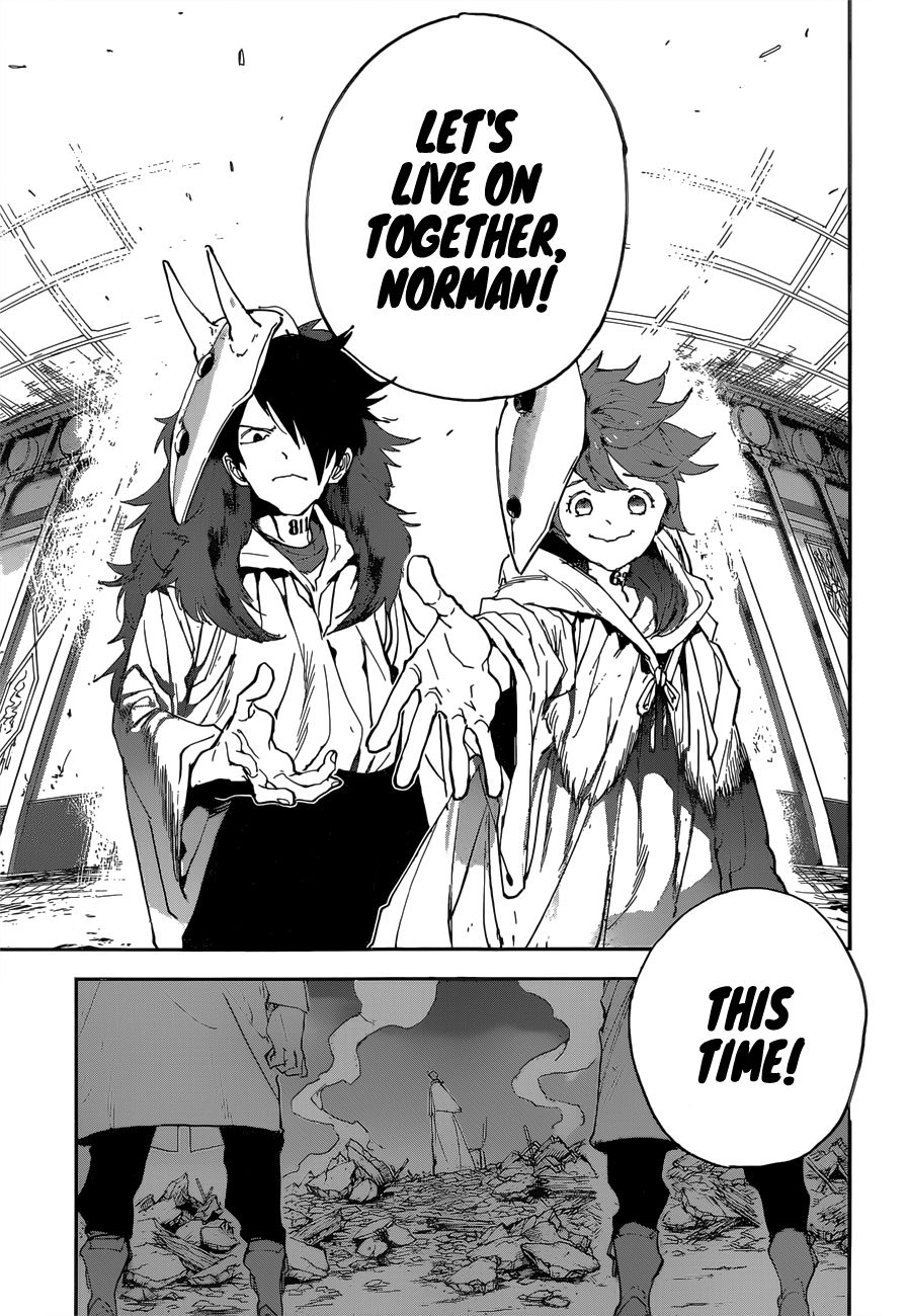 Yakusoku No Neverland - Chapter 153: Coward