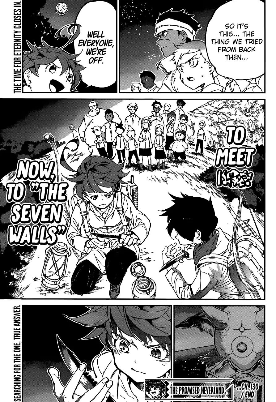 Yakusoku No Neverland - Chapter 130: Report