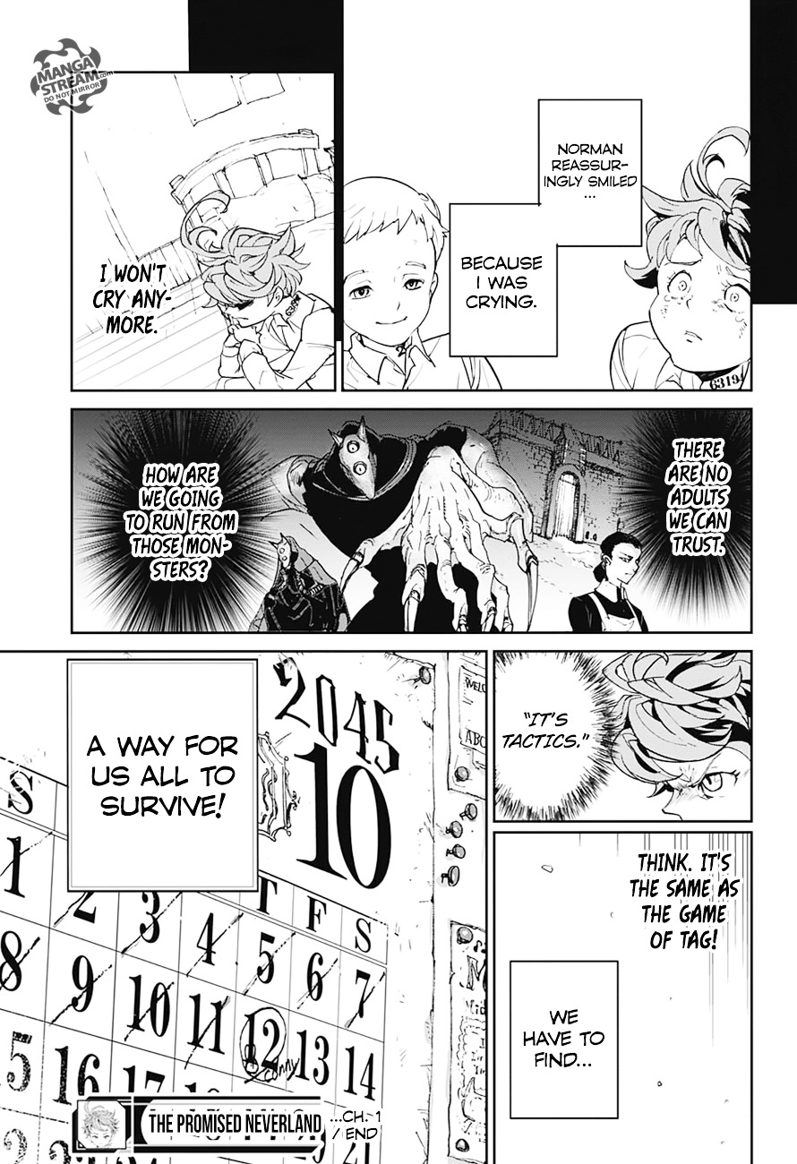 Yakusoku No Neverland - Chapter 1 : Grace Field House