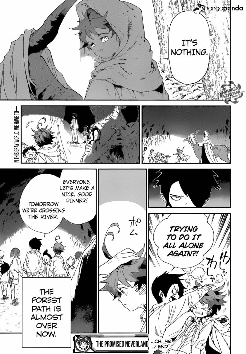 Yakusoku No Neverland - Chapter 49