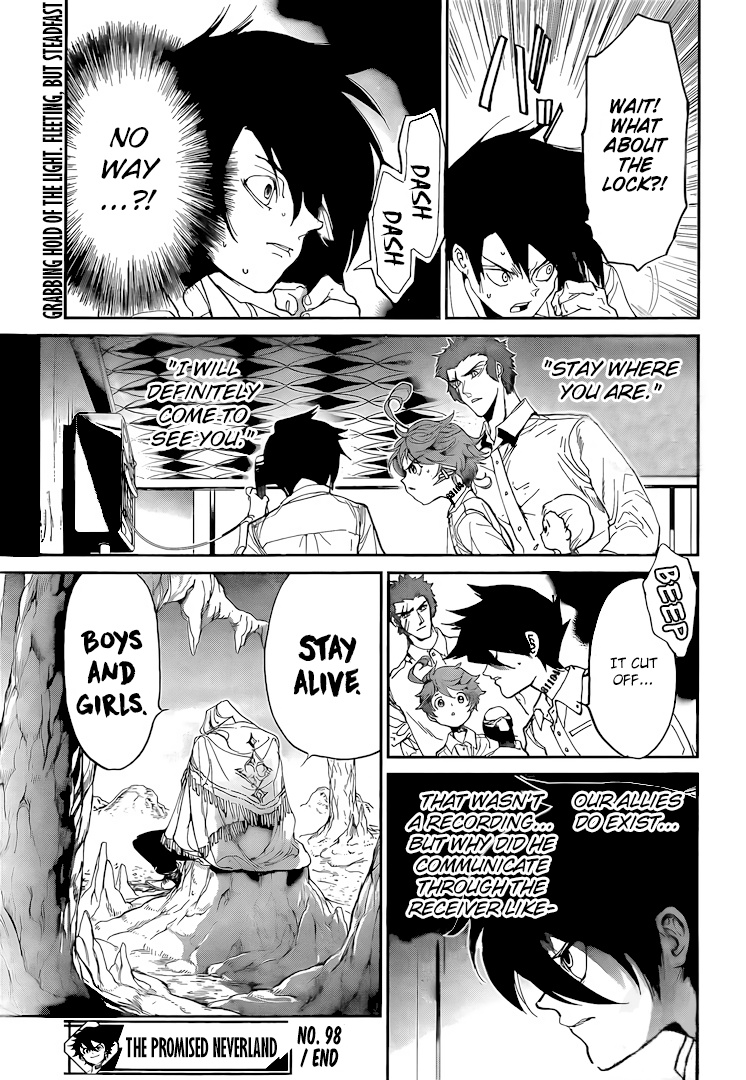 Yakusoku No Neverland - Chapter 98