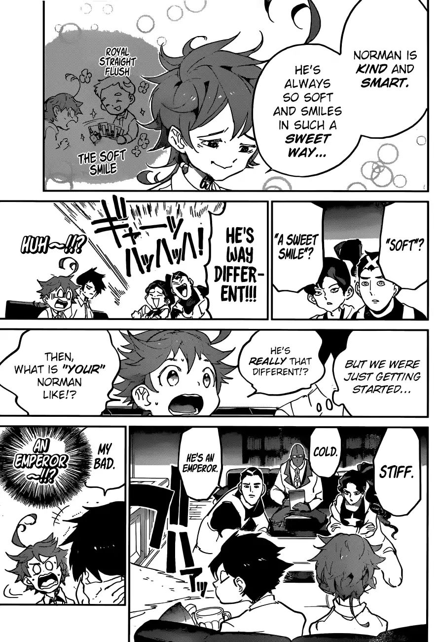 Yakusoku No Neverland - Chapter 124: Spill It