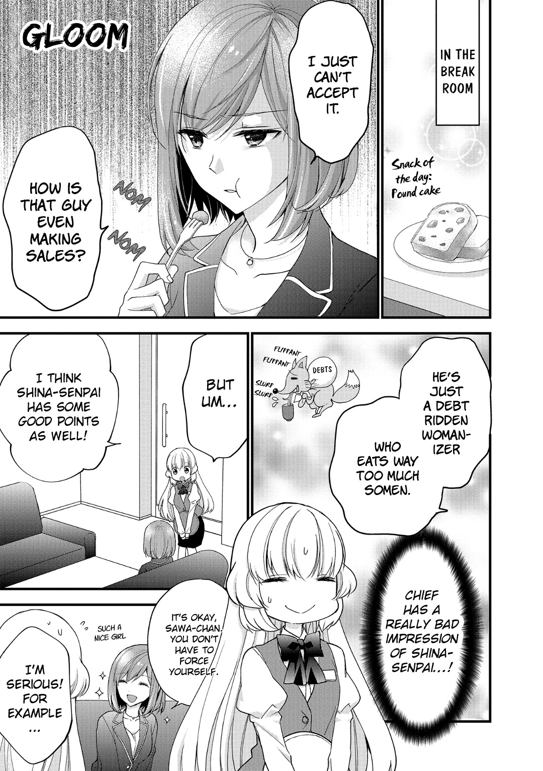 Chicchai Kanojo Senpai Ga Kawaisugiru. - Chapter 6: Shina-Senpai Is Cool When He's Working!