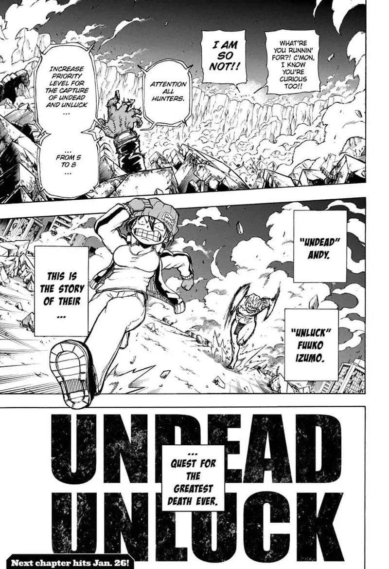 Undead + Unluck - Chapter 1: No. 001 Undead And Unluck