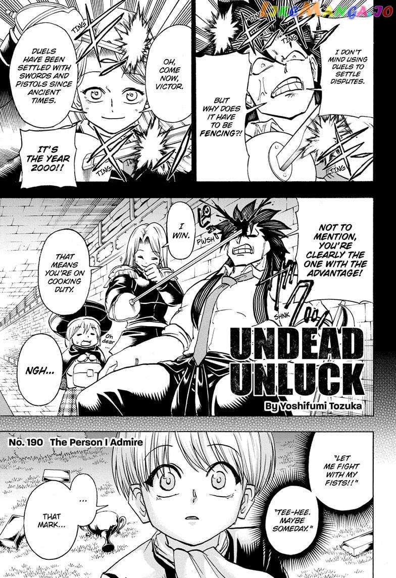 Undead + Unluck - Chapter 190