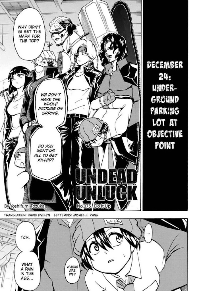 Undead + Unluck - Chapter 75 : No. 075 Doing It Up