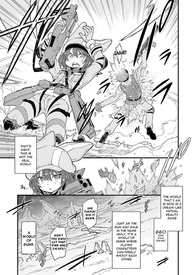 Sword Art Online Alternative - Gun Gale Online - Vol.1 Chapter 1 : Prologue ①