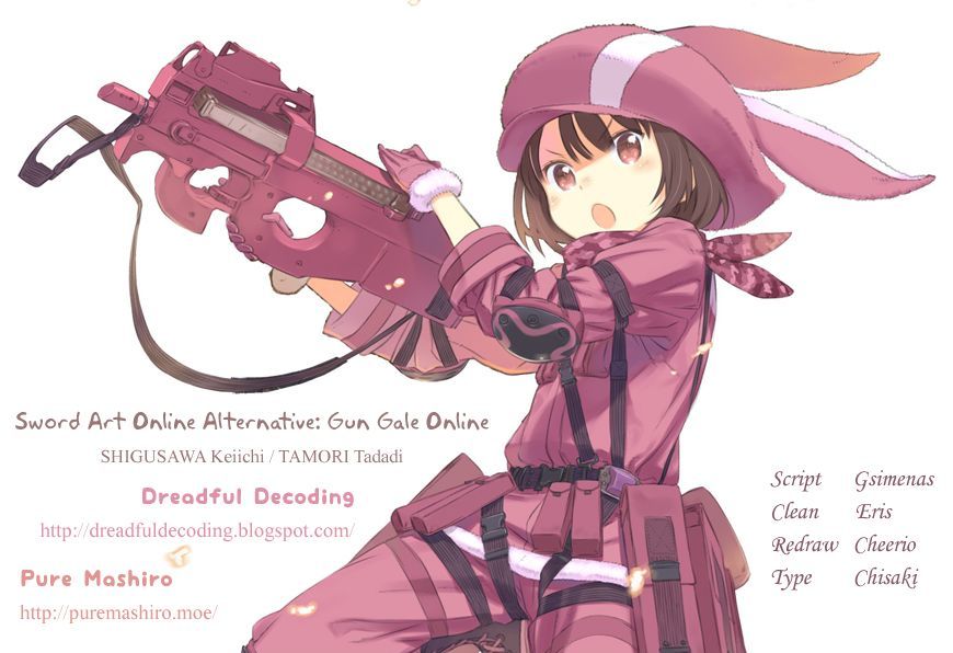 Sword Art Online Alternative - Gun Gale Online - Vol.1 Chapter 1 : Prologue ①