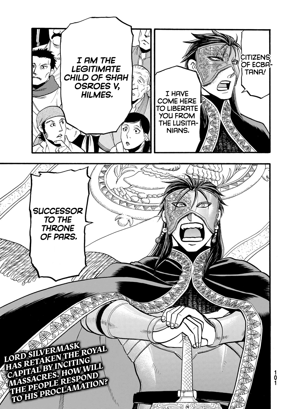 Arslan Senki (Arakawa Hiromu) - Chapter 113: Drunk With Bloodshed