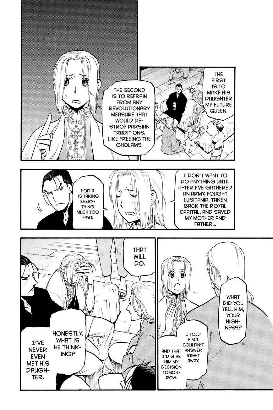 Arslan Senki (Arakawa Hiromu) - Chapter 21 : Hodir's Plot