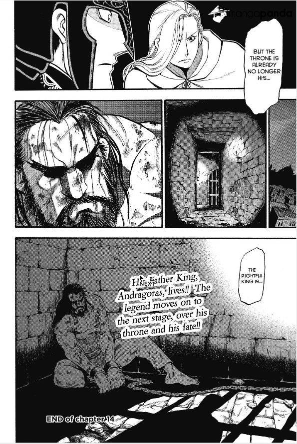 Arslan Senki (Arakawa Hiromu) - Chapter 14 : The King's Whereabouts