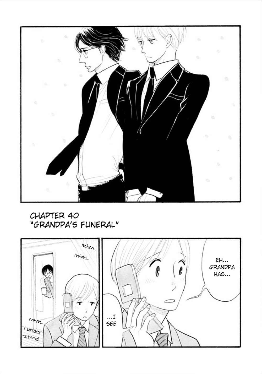 Itoshi No Nekokke - Vol.5 Chapter 40: Grandpa's Funeral