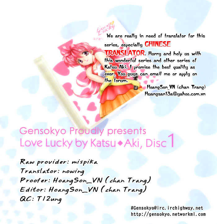 Love Lucky - Vol.1 Chapter 8 : "Love Lucky" Together