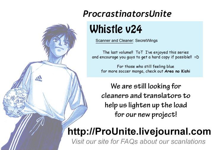 Whistle! - Vol.24 Chapter 207 : Sho's Response