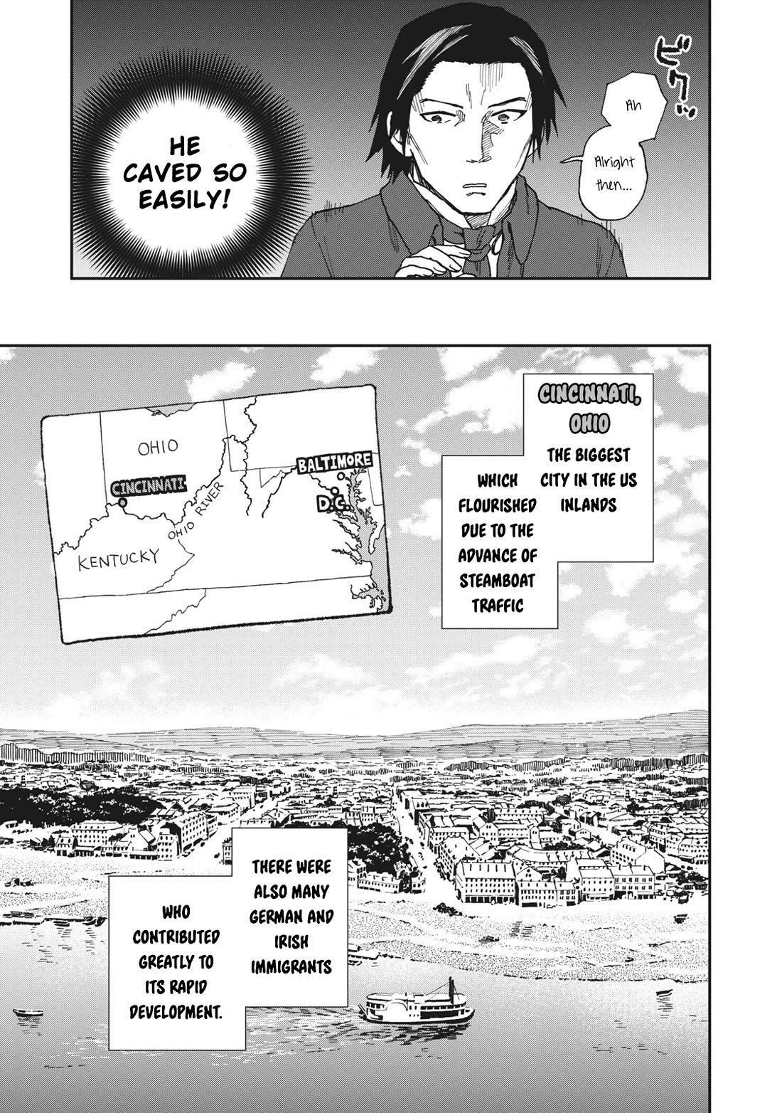 Katabami To Ougon - Chapter 22: Cinncinati 1