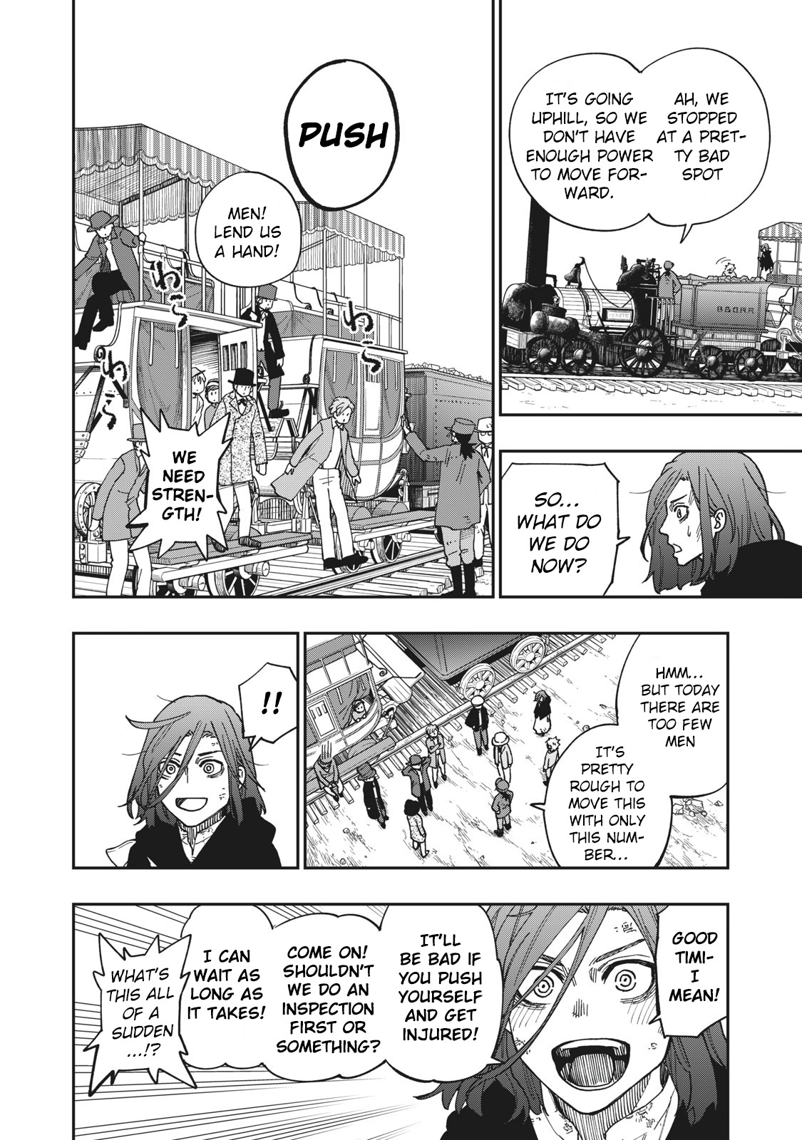 Katabami To Ougon - Vol.4 Chapter 15: B&O Railroad 2