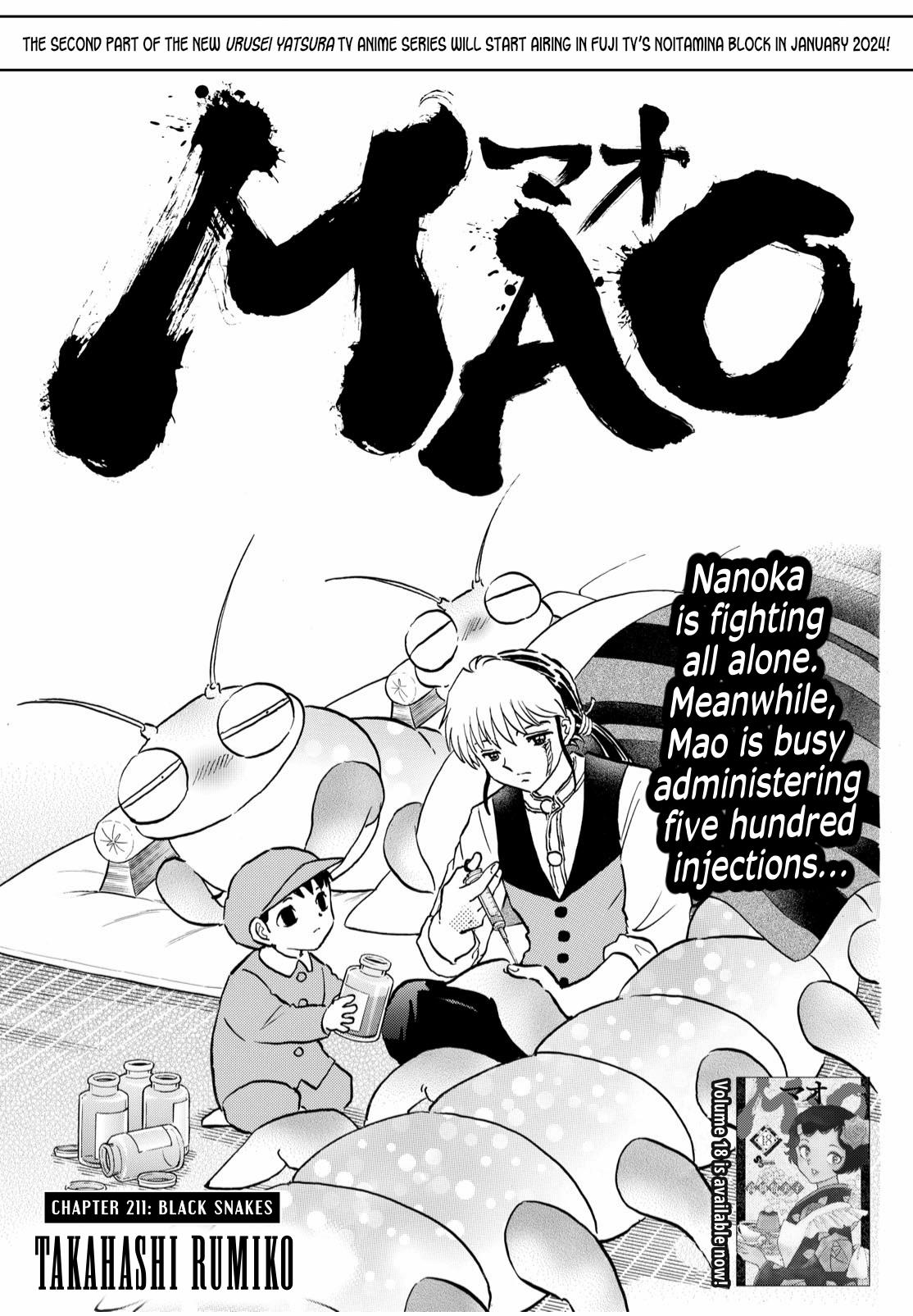 Mao - Chapter 211: Black Snakes