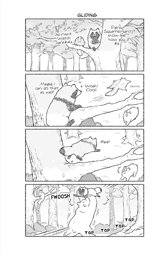 Kuma To Tanuki - Chapter 40: Mosquito / Gliding