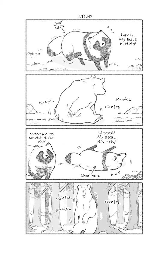 Kuma To Tanuki - Chapter 48: The Arrival Of Winter/Itchy