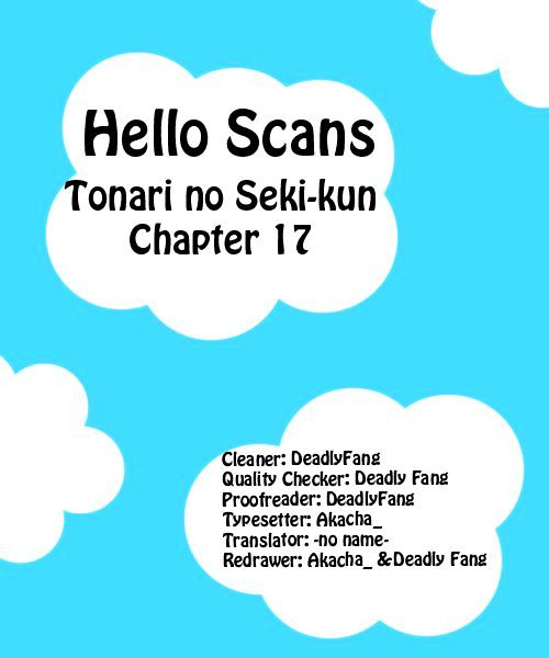 Tonari No Seki-Kun - Vol.2 Chapter 17