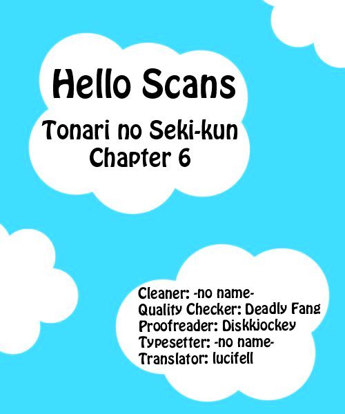 Tonari No Seki-Kun - Vol.1 Chapter 6