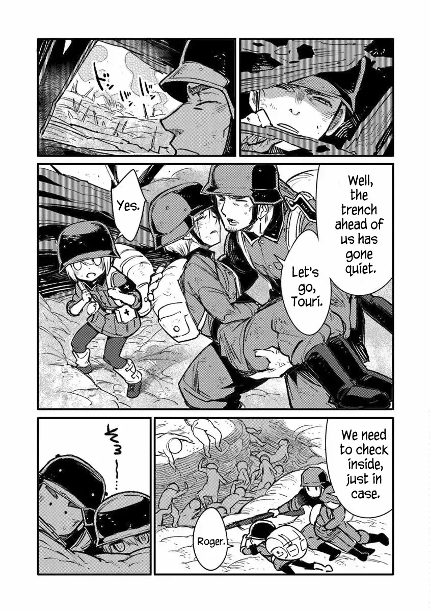 Genderswapped Medic's Battlefield Diary - Chapter 14