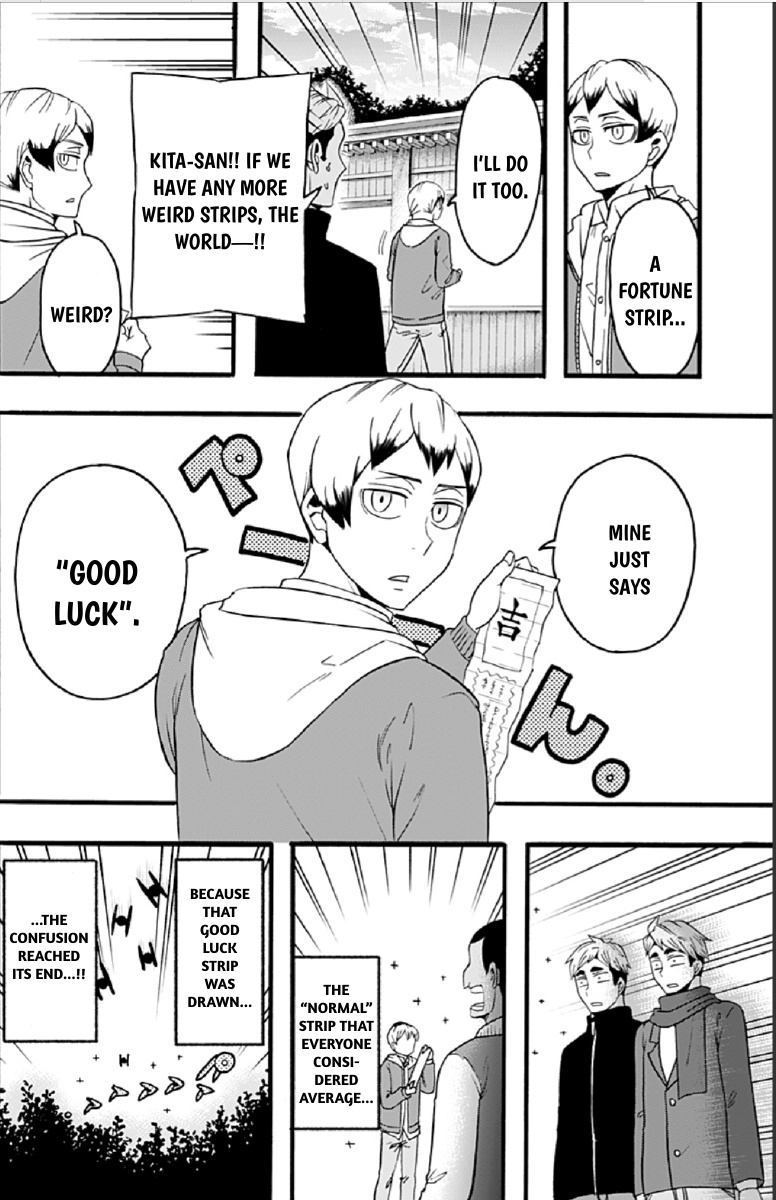 Haikyuu-Bu!! - Vol.3 Chapter 32: Inarizaki’s Fortune Strips