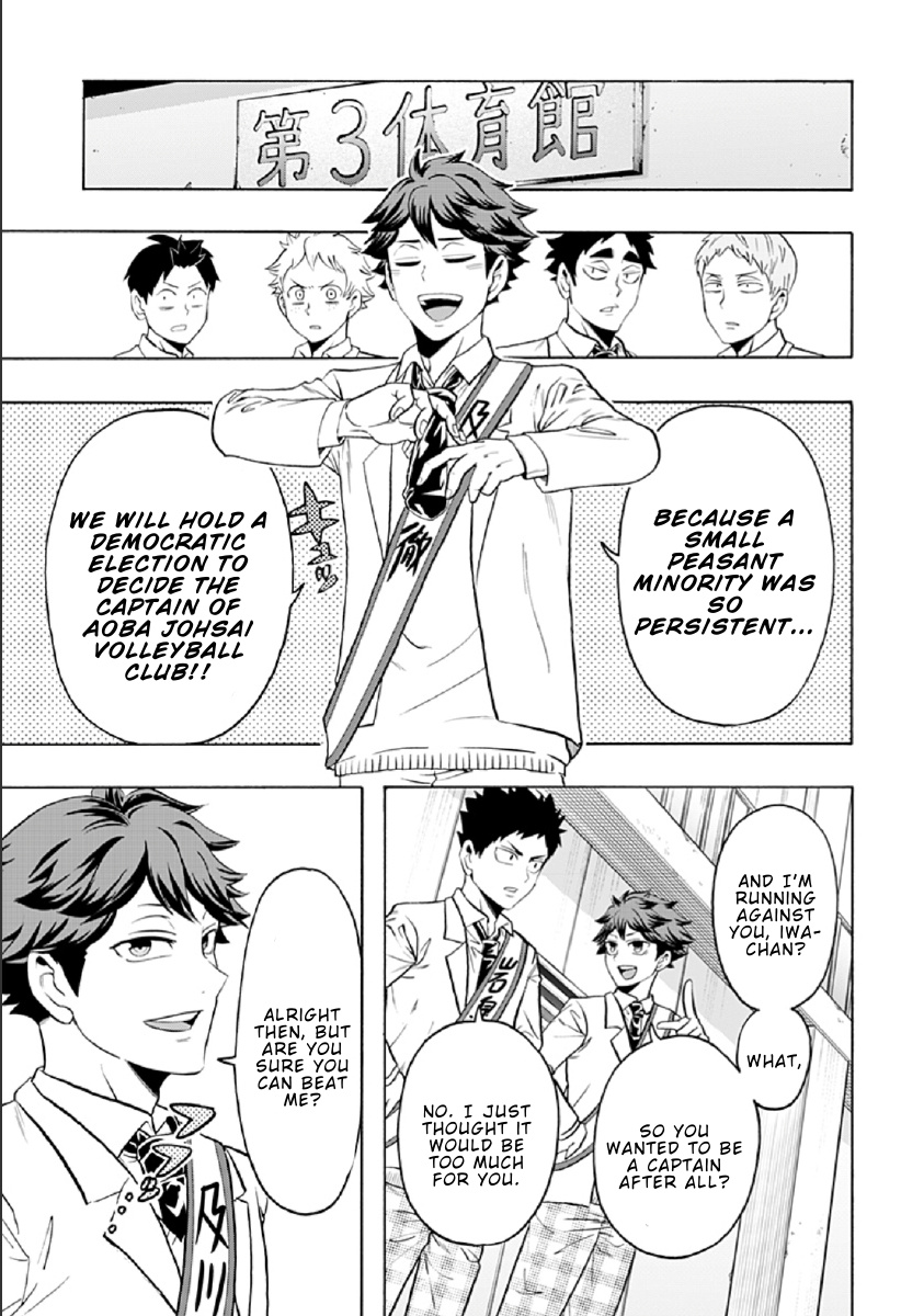 Haikyuu-Bu!! - Chapter 87: New Seijoh Captain